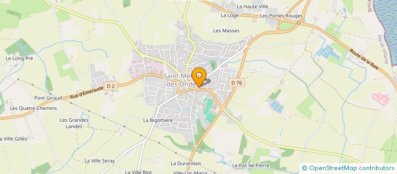 localisation de l'entreprise LES ARTS DU FEU  RENNES