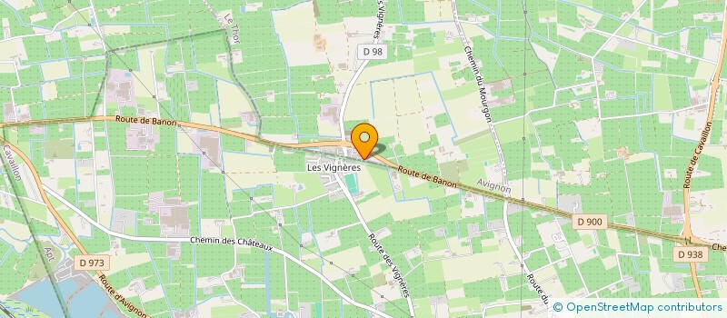 localisation de l'entreprise LES ARTS DU JARDIN à LE THOR