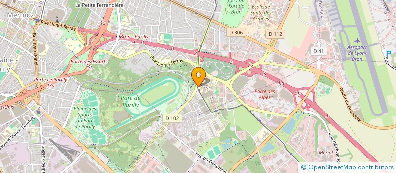 localisation de l'entreprise LES ARTS DU SPE à BRON
