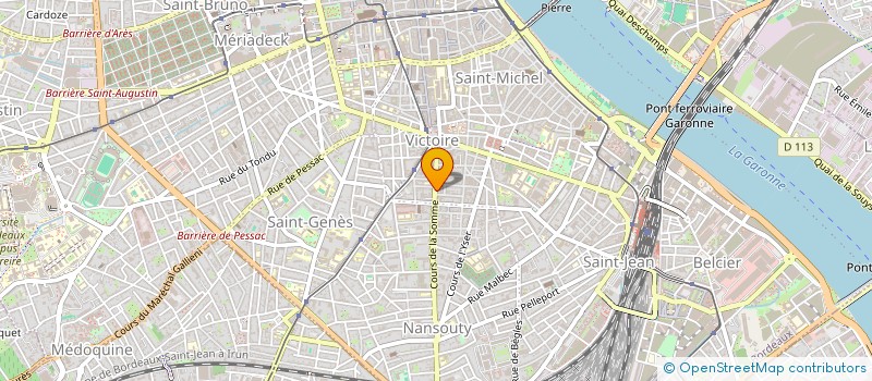 localisation de l'entreprise LES ARTS ELECRONIQUES  BORDEAUX