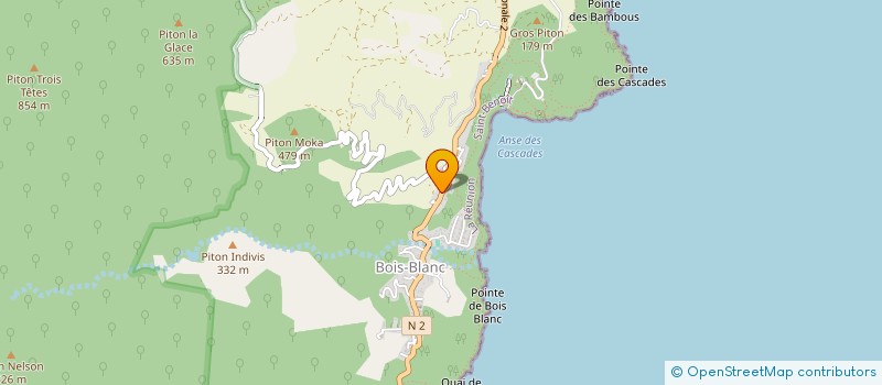 localisation de l'entreprise LES ARTS EN L'AIR  SAINTE-ROSE