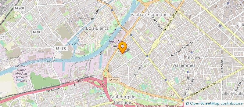 localisation de l'entreprise LES ARTS ENCHANTES à LILLE