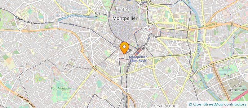 localisation de l'entreprise LES ARTS MATURES à MONTPELLIER