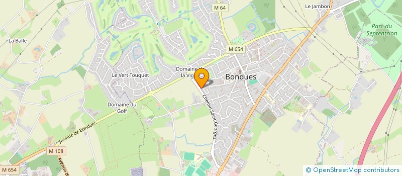localisation de l'entreprise LES ARTS PLURIELS DE BONDUES à BONDUES