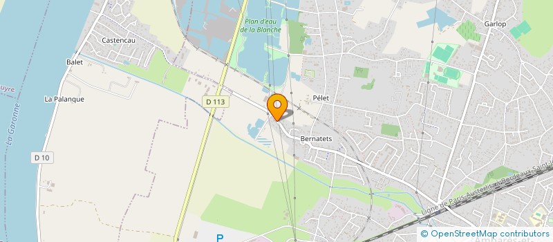 localisation de l'entreprise LES ARTS S ENMELENT  AMBARES-ET-LAGRAVE