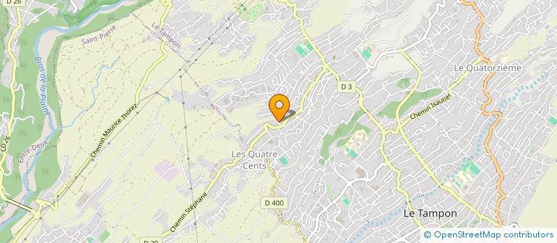 localisation de l'entreprise LES ARUMS à LE TAMPON