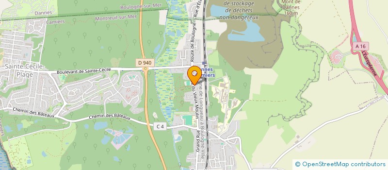 localisation de l'entreprise LES ARUMS  CAMIERS