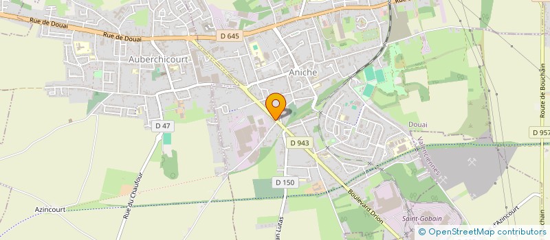 localisation de l'entreprise LES ARUMS DE L'OSTREVENT  SIN-LE-NOBLE