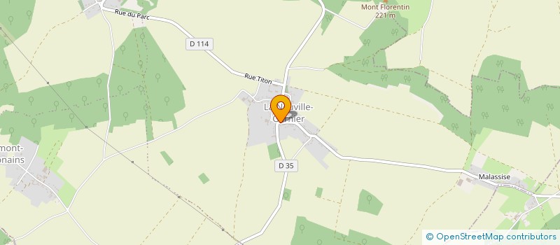 localisation de l'entreprise LES AS DU BOIS  BEAUMONT-LES-NONAINS