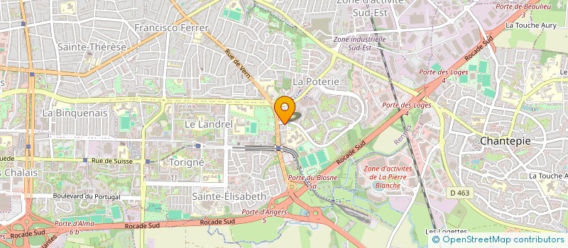 localisation de l'entreprise LES AS DU DESERT à RENNES