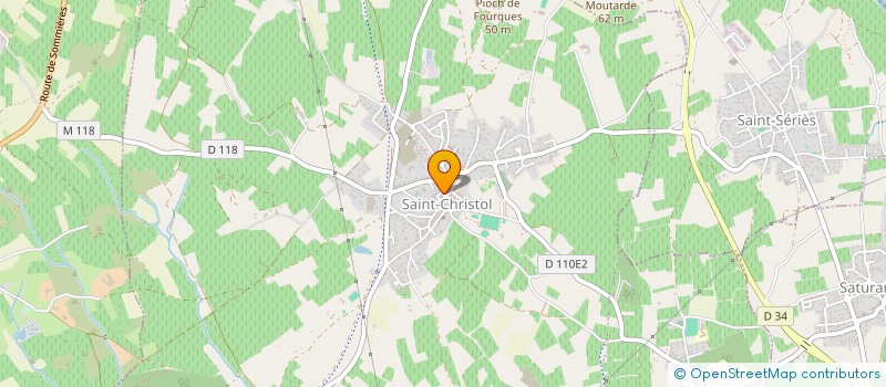 localisation de l'entreprise LES AS DU GOUT  ENTRE-VIGNES