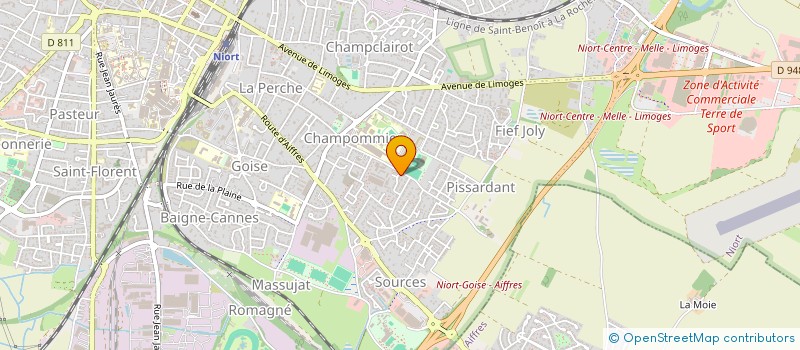 localisation de l'entreprise LES AS DU MARKETING à CHAVILLE