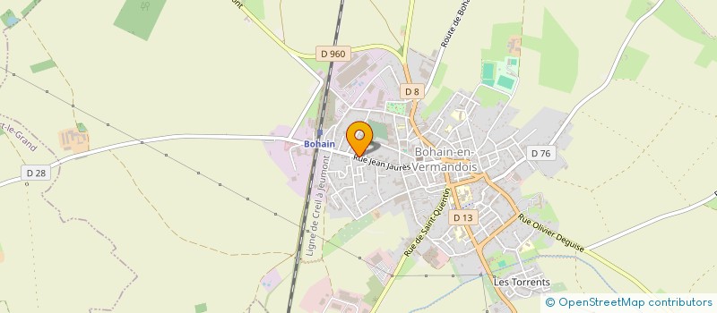 localisation de l'entreprise LES AS DU PIGEON à BOHAIN-EN-VERMANDOIS