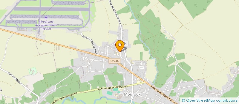 localisation de l'entreprise LES ASS' MAT' DE LA BRIE  MOUROUX