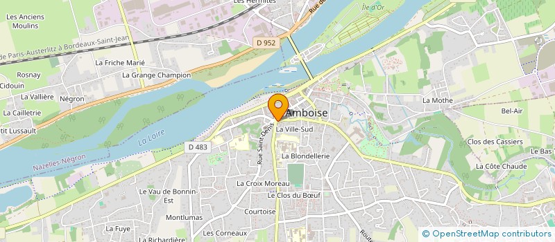 localisation de l'entreprise LES ASSEMBLEURS AMBOISIENS  AMBOISE