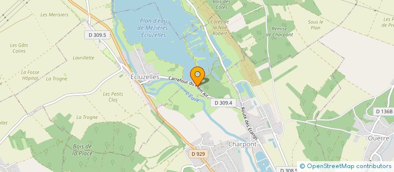 localisation de l'entreprise LES ASSIDUS à ECLUZELLES