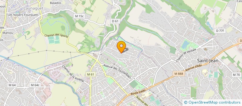 localisation de l'entreprise LES ASSOCIES DE LA CONSTRUCTION à L'UNION
