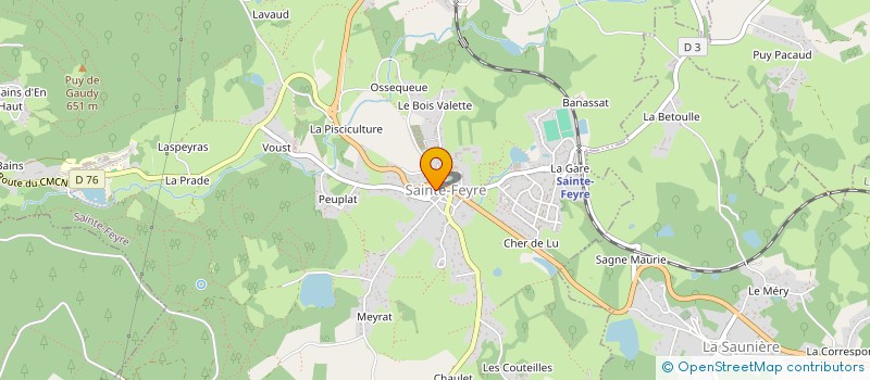 localisation de l'entreprise LES ASSOCIES FIDELIENS à SAINT-FIEL