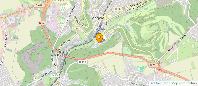 localisation de l'entreprise LES ASSOIFFES à LONGWY