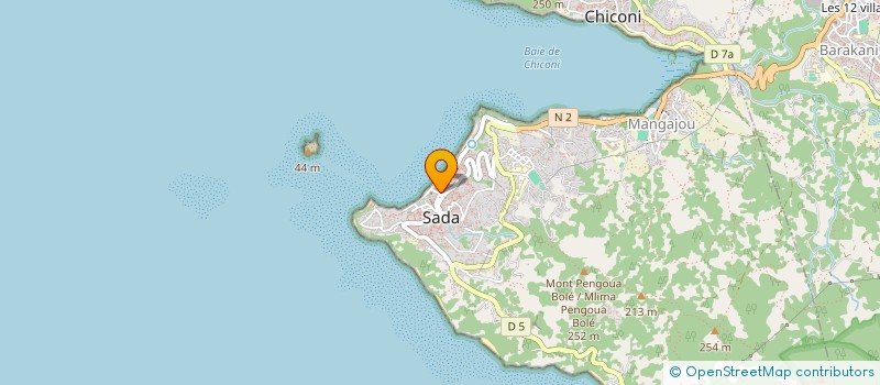localisation de l'entreprise LES ASSOIFFES DE MAYOTTE à SADA