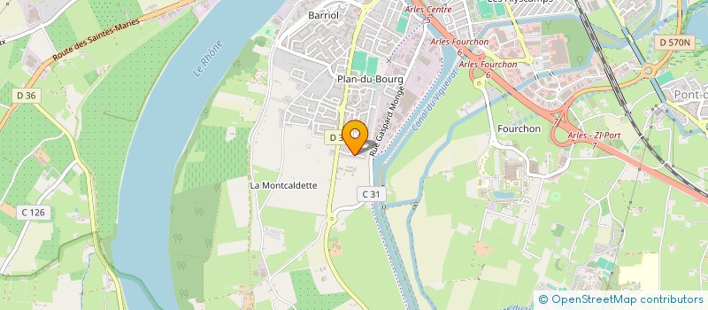localisation de l'entreprise LES ASTRONOMES AMATEURS DU DELTA à ARLES