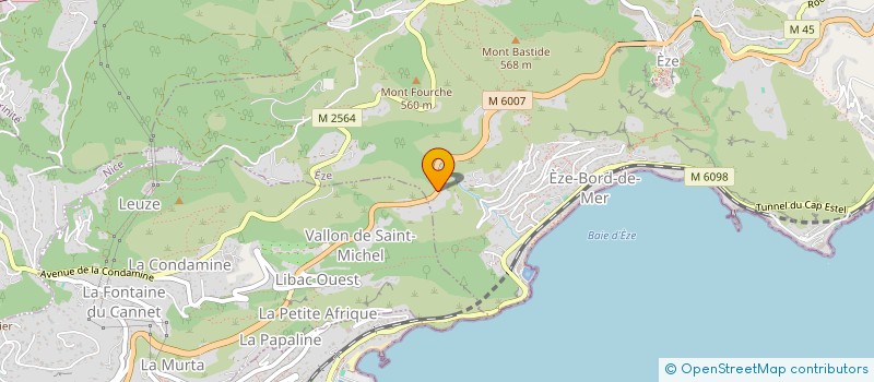localisation de l'entreprise LES ATELIERS à EZE