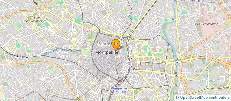 localisation de l'entreprise LES ATELIERS à MONTPELLIER