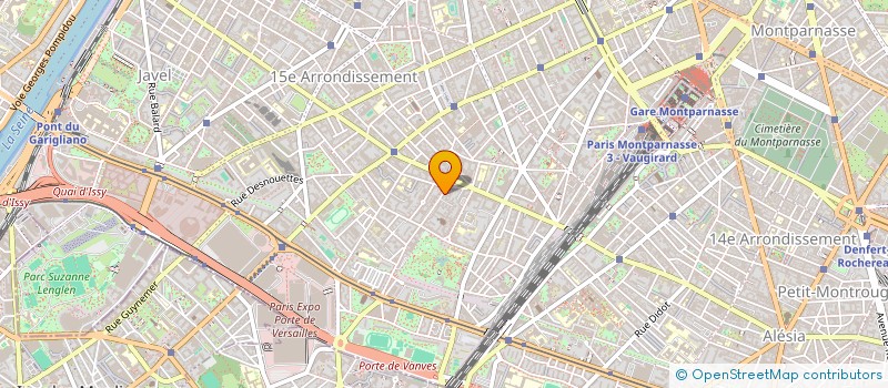 localisation de l'entreprise LES ATELIERS 81  PARIS