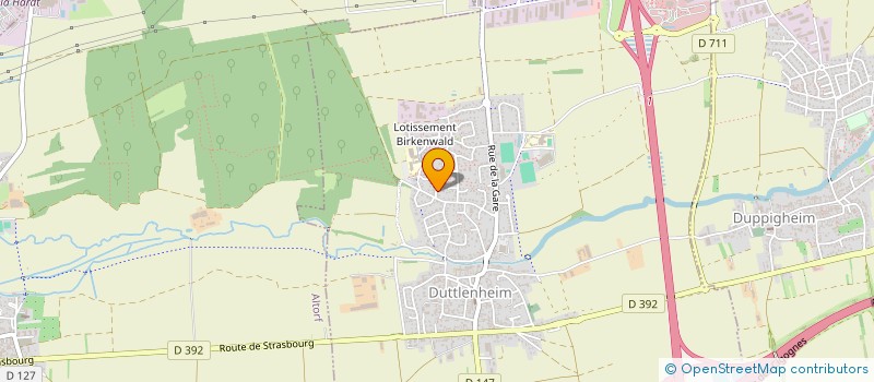 localisation de l'entreprise LES ATELIERS  DUPPIGHEIM