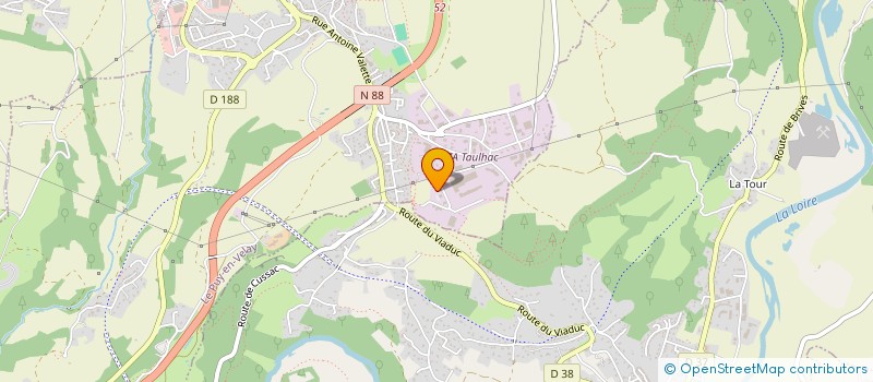 localisation de l'entreprise LES ATELIERS ANICIENS à LE PUY-EN-VELAY