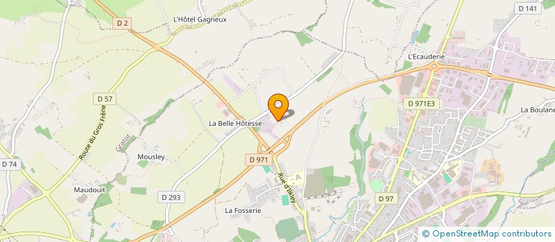 localisation de l'entreprise LES ATELIERS AUBERT LABANSAT à COUTANCES