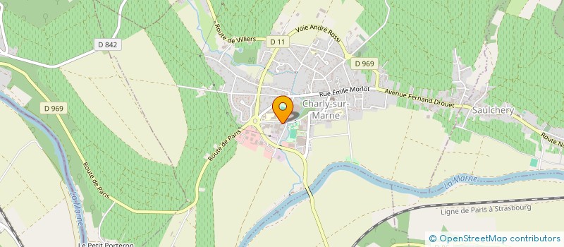 localisation de l'entreprise LES ATELIERS CARLESIENS DE METALLERIE à CHARLY-SUR-MARNE