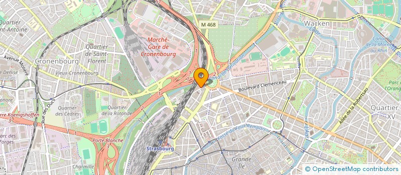 localisation de l'entreprise LES ATELIERS CASPAR  ASCHBACH