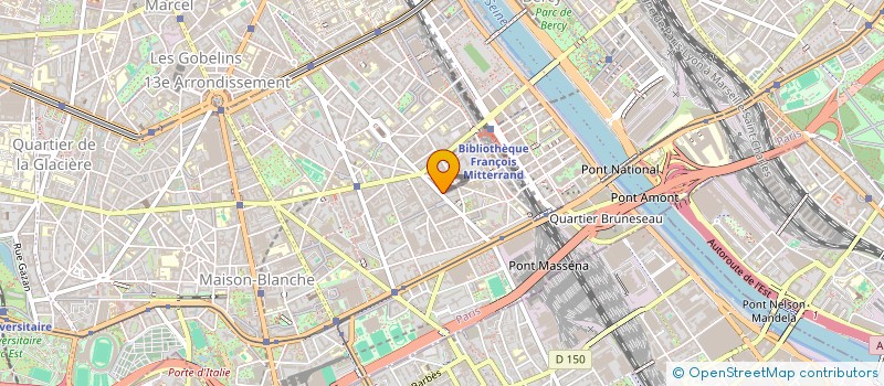 localisation de l'entreprise LES ATELIERS CEDRIC FLAMBEAU  PARIS