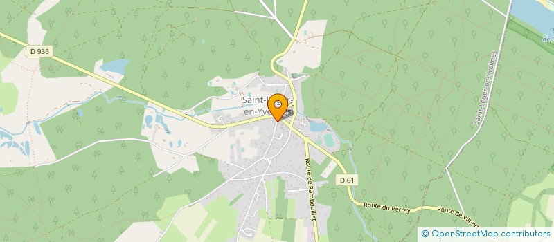 localisation de l'entreprise LES ATELIERS CULTURELS ET MUSICAUX  SAINT-LEGER-EN-YVELINES