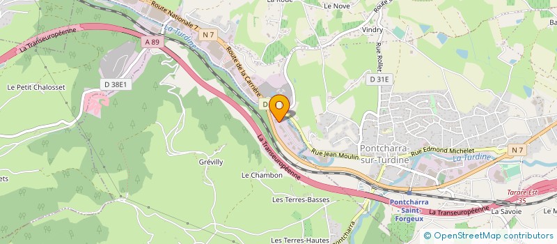 localisation de l'entreprise LES ATELIERS D ABACA à SAINT-FORGEUX