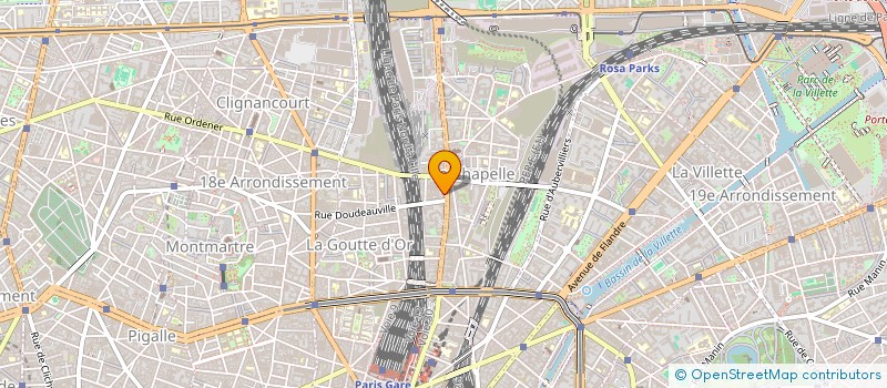 localisation de l'entreprise LES ATELIERS D'ALBERT à PARIS
