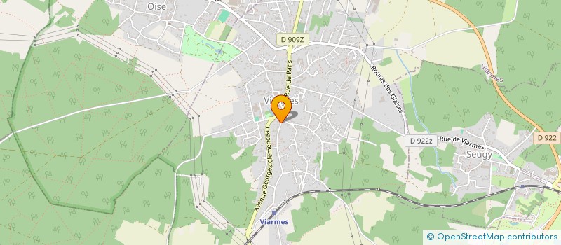localisation de l'entreprise LES ATELIERS D'ANAIS à VIARMES