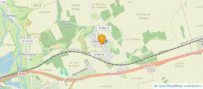localisation de l'entreprise LES ATELIERS D'ANELO à CHERISY