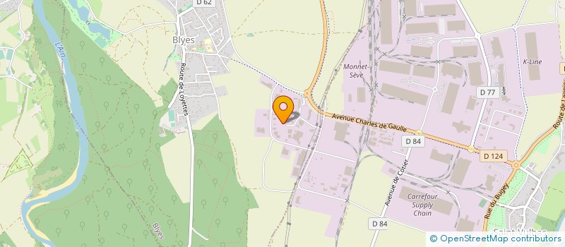 localisation de l'entreprise LES ATELIERS D'ANI à BLYES