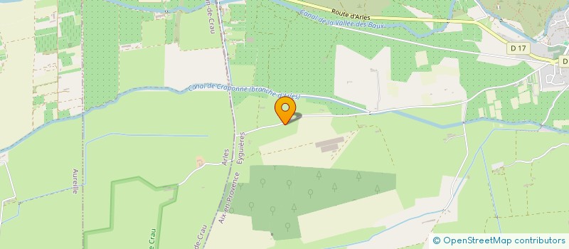 localisation de l'entreprise LES ATELIERS D'ANTONIN  EYGUIERES