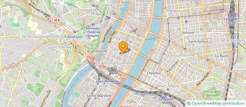 localisation de l'entreprise LES ATELIERS D'ART ET CUIR DE SAINT-GEORGES  LYON