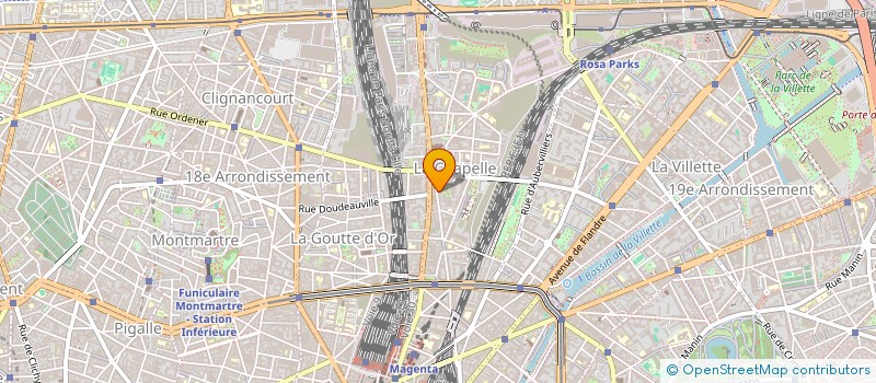 localisation de l'entreprise LES ATELIERS D'ART GORKI à PARIS