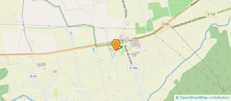 localisation de l'entreprise LES ATELIERS D'EBENE  EYGALIERES