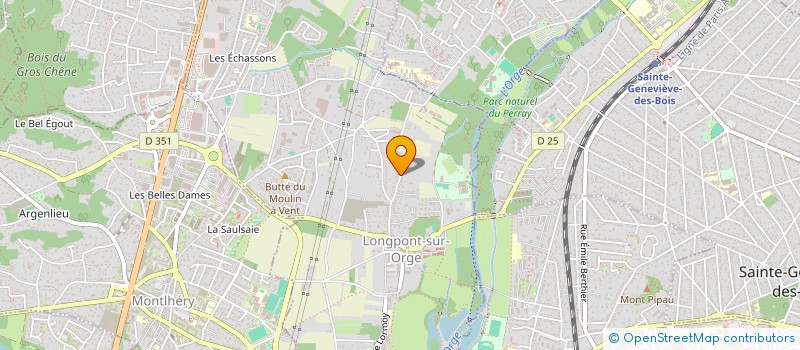 localisation de l'entreprise LES ATELIERS D'HELENE à LONGPONT-SUR-ORGE