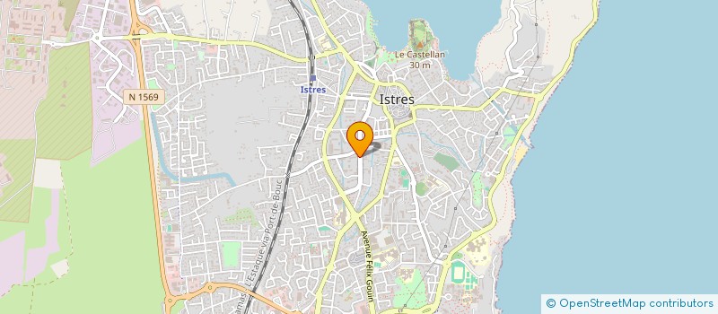 localisation de l'entreprise LES ATELIERS D'LN à ISTRES