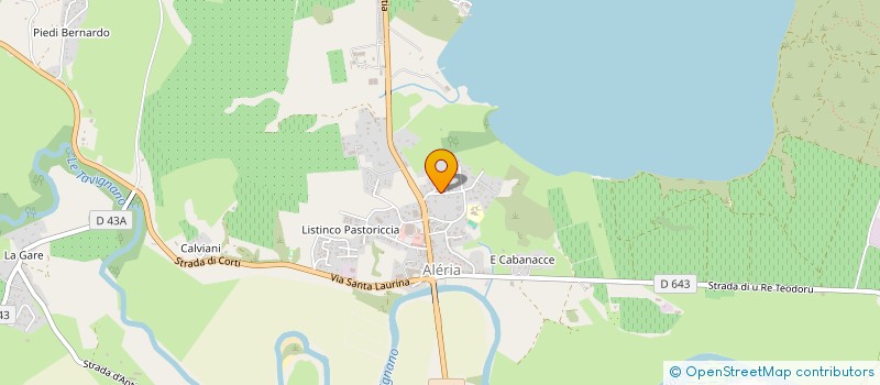 localisation de l'entreprise LES ATELIERS DE BABBO à ALERIA