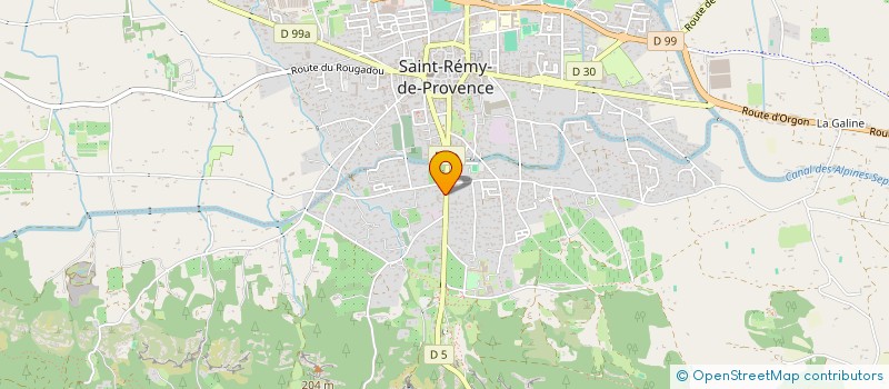 localisation de l'entreprise LES ATELIERS DE BARBENTANE  SAINT-REMY-DE-PROVENCE