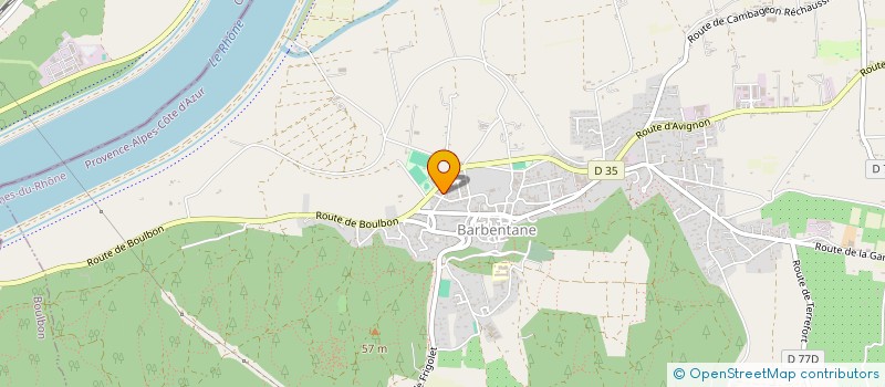 localisation de l'entreprise LES ATELIERS DE BELLINTO  BARBENTANE