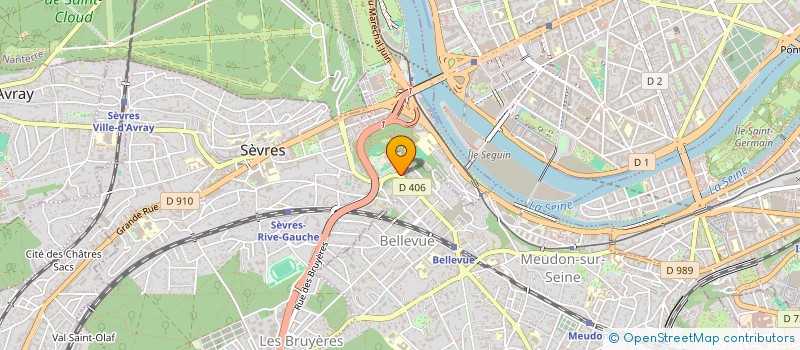 localisation de l'entreprise LES ATELIERS DE BRIMBORION à SEVRES